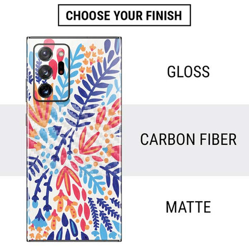 Cat Coq Color Foliage Galaxy Note20 Ultra 5G Skin
