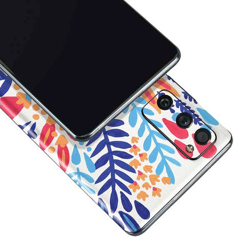 Cat Coq Color Foliage Galaxy S20 Fan Edition Skin