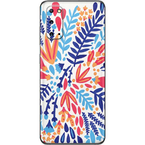 Cat Coq Color Foliage Galaxy S20 Skin