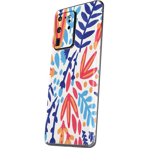 Cat Coq Color Foliage Galaxy S20 Ultra 5G Skin