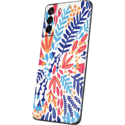 Cat Coq Color Foliage Galaxy S21 Plus 5G Skin