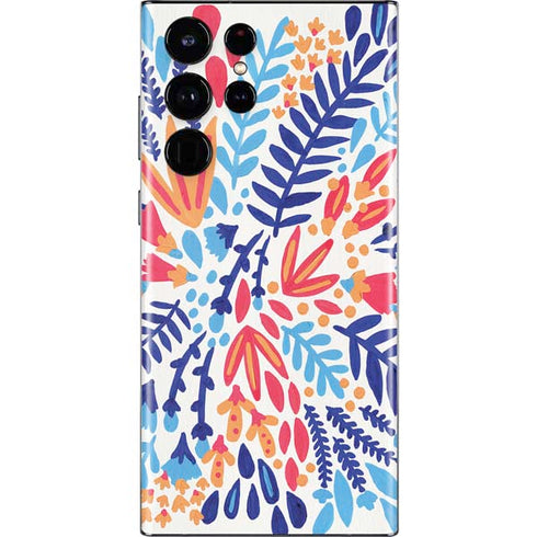 Cat Coq Color Foliage Galaxy S22 Ultra Skin