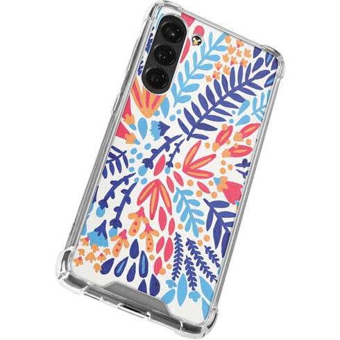 Cat Coq Color Foliage Galaxy S23 Plus Clear Case