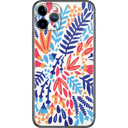 Cat Coq Color Foliage iPhone 11 Pro Skin
