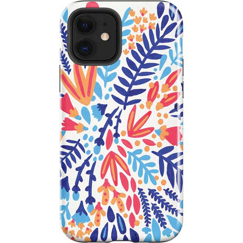 Cat Coq Color Foliage iPhone 12 Impact Case