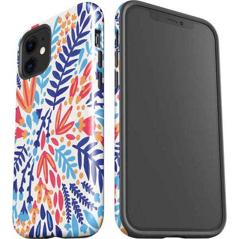Cat Coq Color Foliage iPhone 12 Impact Case