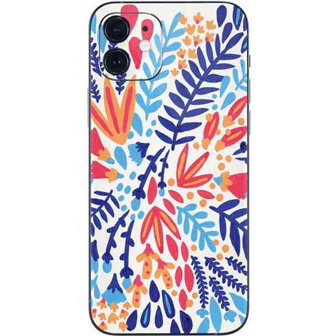 Cat Coq Color Foliage iPhone 12 Mini Skin