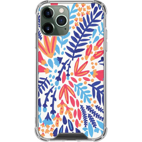 Cat Coq Color Foliage iPhone 12 Pro Clear Case