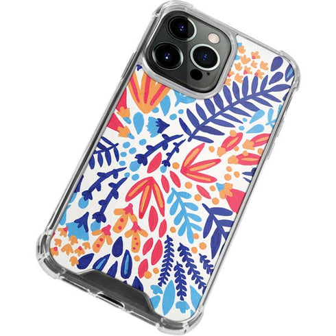 Cat Coq Color Foliage iPhone 13 Pro Clear Case