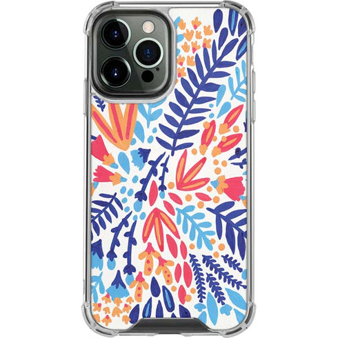 Cat Coq Color Foliage iPhone 13 Pro Max Clear Case
