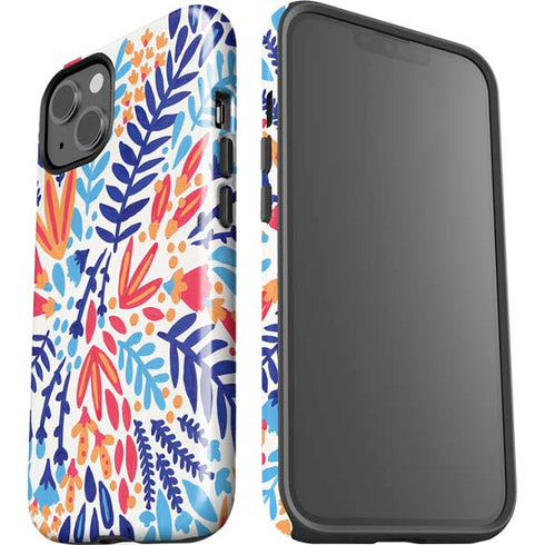 Cat Coq Color Foliage iPhone 14 Plus Impact Case