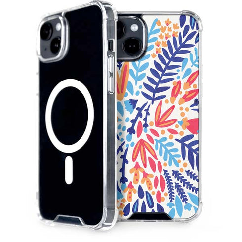 Cat Coq Color Foliage iPhone 14 MagSafe Case