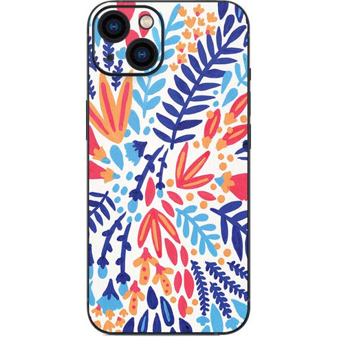 Cat Coq Color Foliage iPhone 14 Plus Skin