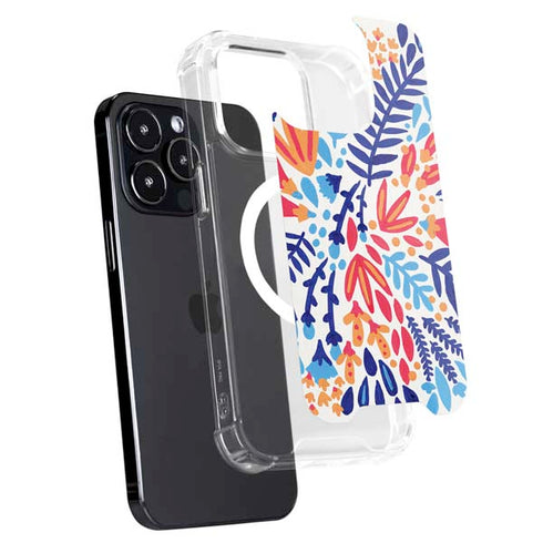 Cat Coq Color Foliage iPhone 14 Pro MagSafe Case