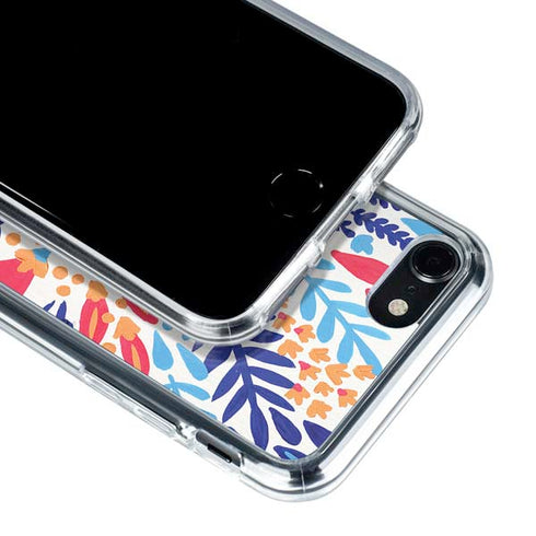 Cat Coq Color Foliage iPhone SE (2nd & 3rd Gen) Clear Case
