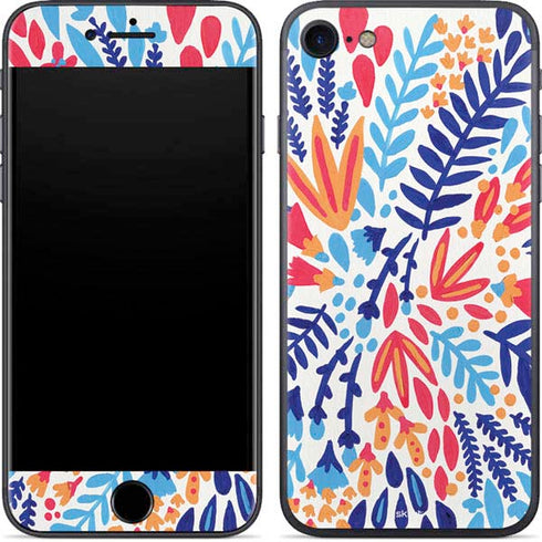Cat Coq Color Foliage iPhone SE (2nd & 3rd Gen) Skin
