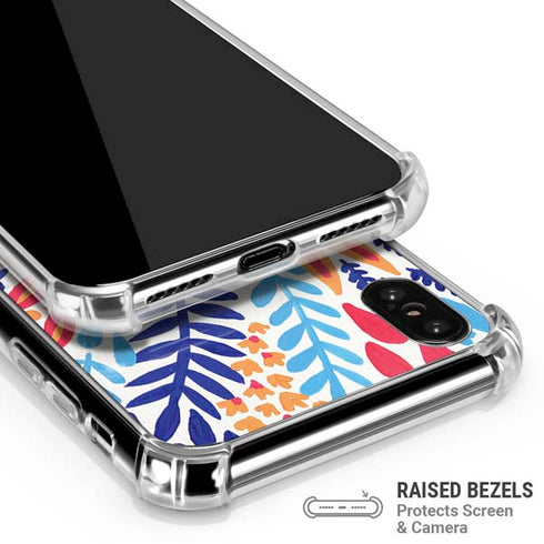 Color Foliage by Cat Coq iPhone XS Max Clear Case