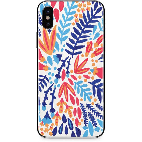 Cat Coq Color Foliage iPhone XS Max Skin