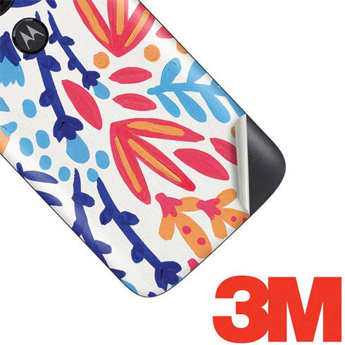 Cat Coq Color Foliage Moto E5 Play Skin