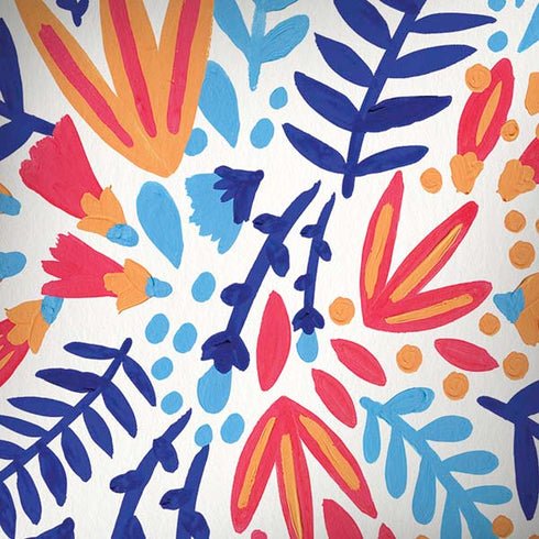 Cat Coq Color Foliage Moto G6 Skin