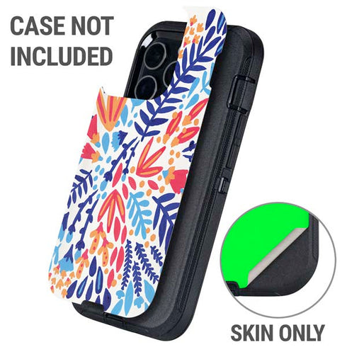 Color Foliage by Cat Coq Otterbox Defender iPhone Skin