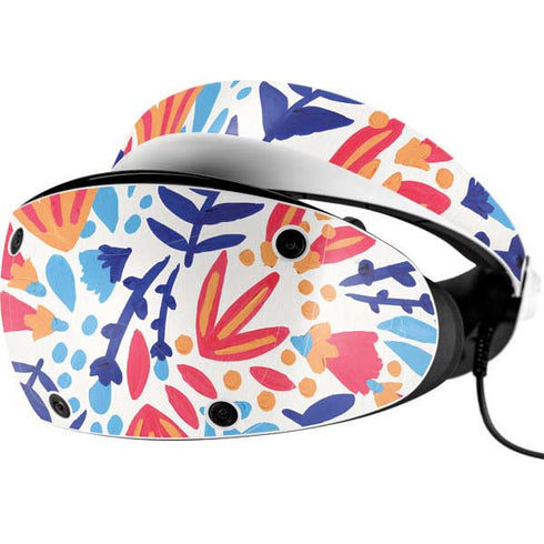 Cat Coq Color Foliage PlayStation VR2 Skin