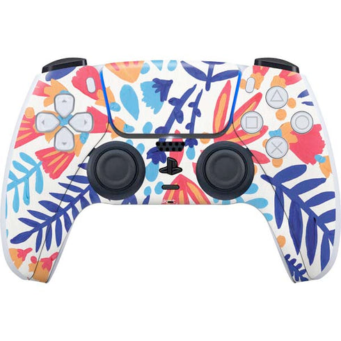 Cat Coq Color Foliage PS5 Controller Skin