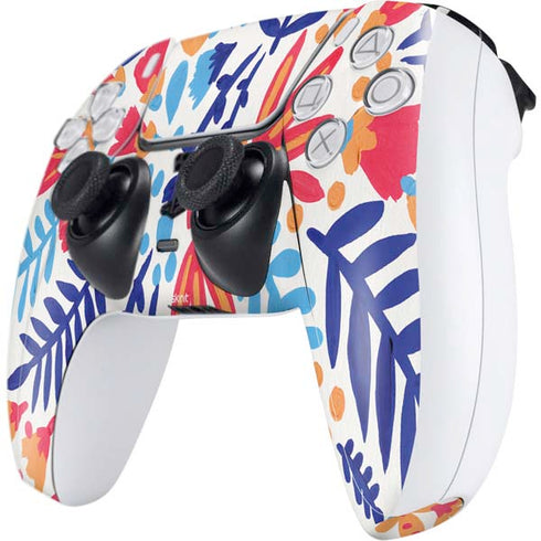 Cat Coq Color Foliage PS5 Controller Skin