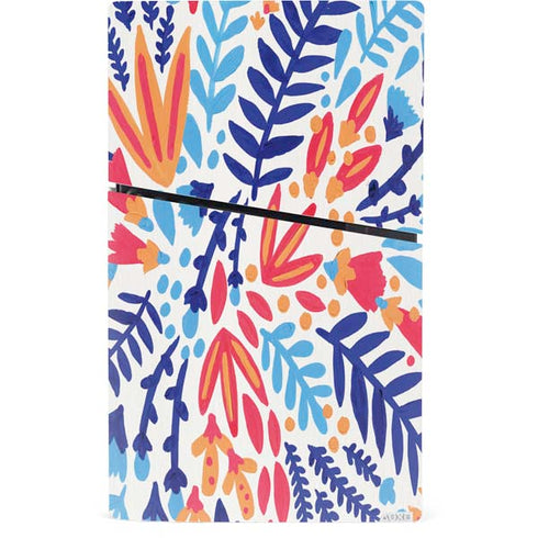 Color Foliage by Cat Coq PS5 Slim Digital Edition Console Skin