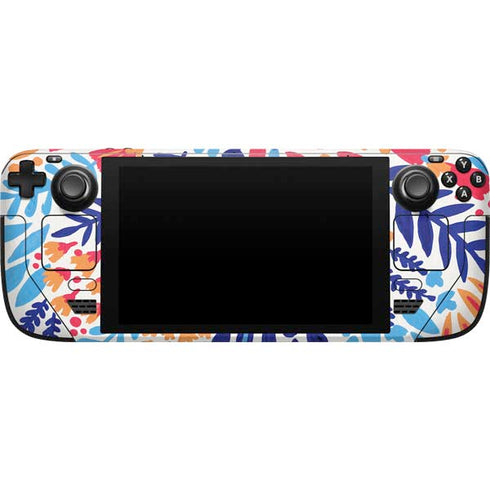Cat Coq Color Foliage Steam Deck Handheld Gaming Computer Skin