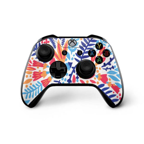 Cat Coq Color Foliage Xbox One X Controller Skin