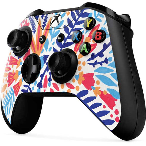 Cat Coq Color Foliage Xbox One X Controller Skin