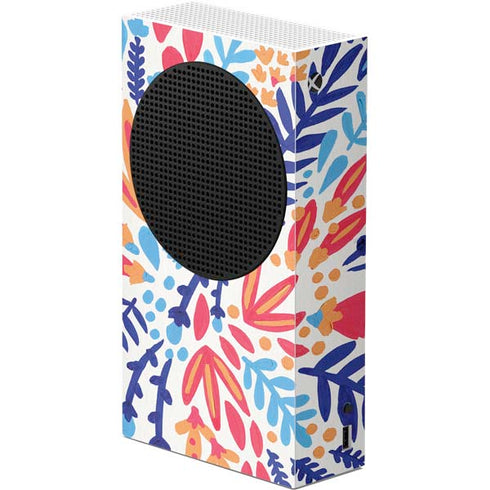 Cat Coq Color Foliage Xbox Series S Console Skin