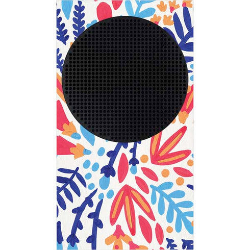 Cat Coq Color Foliage Xbox Series S Console Skin