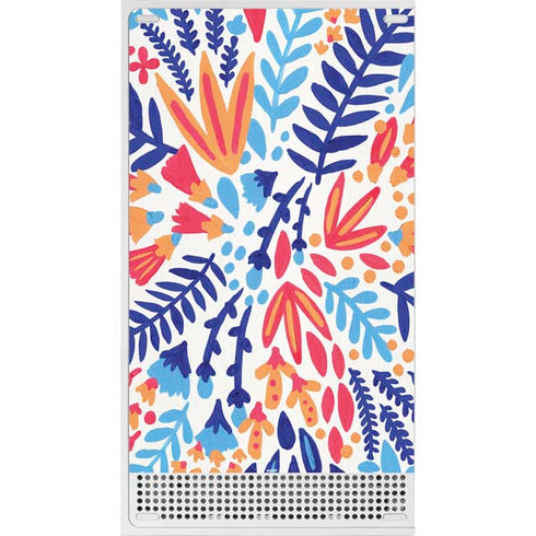 Cat Coq Color Foliage Xbox Series S Console Skin