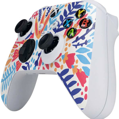Cat Coq Color Foliage Xbox Series S Controller Skin