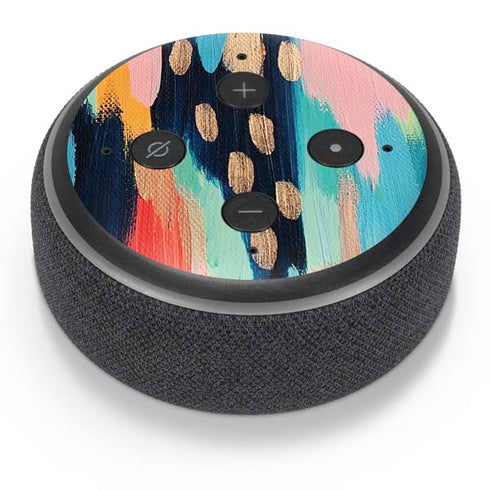 Etta Vee Color Melt Amazon Echo Dot Skin