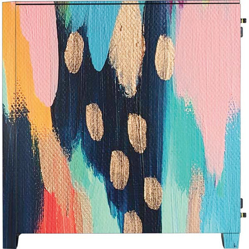 Etta Vee Color Melt Corsair 4000D Tempered Glass Mid-Tower ATX Case Skin