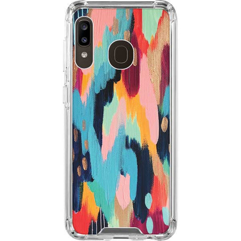 Etta Vee Color Melt Galaxy A30 Clear Case