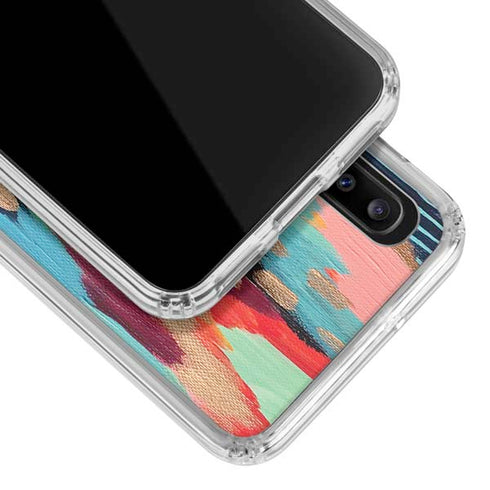 Etta Vee Color Melt Galaxy A30 Clear Case