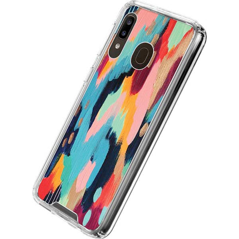 Etta Vee Color Melt Galaxy A30 Clear Case