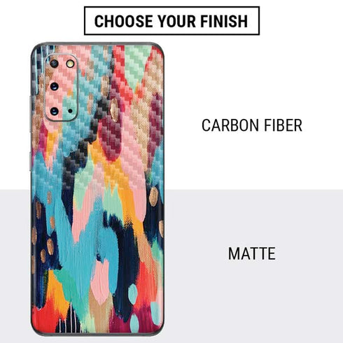 Etta Vee Color Melt Galaxy S20 Skin