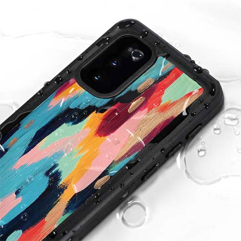 Etta Vee Color Melt Galaxy S20 Waterproof Case