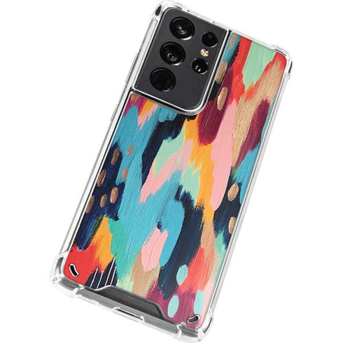 Etta Vee Color Melt Galaxy S21 Ultra 5G Clear Case