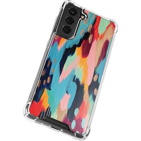 Etta Vee Color Melt Galaxy S22 Plus Clear Case