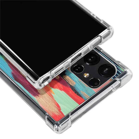 Etta Vee Color Melt Galaxy S22 Ultra Clear Case