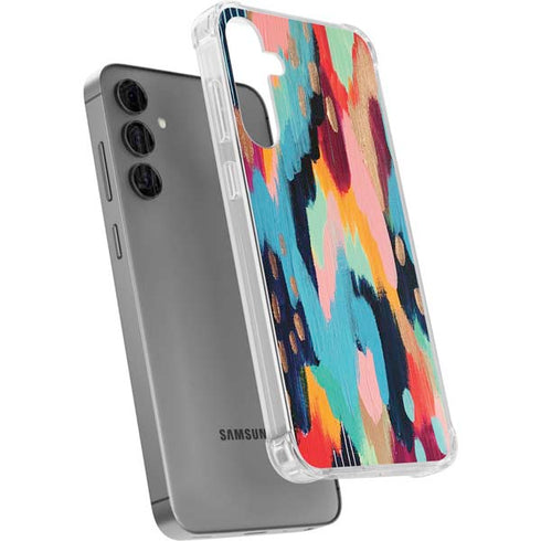 Color Melt by Etta Vee Galaxy S24 Plus Clear Case