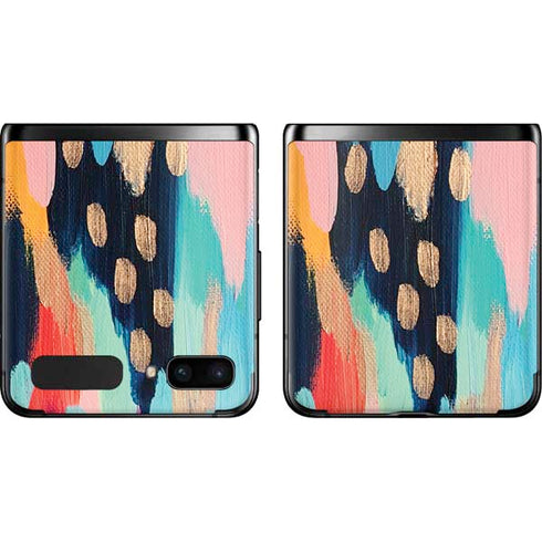 Etta Vee Color Melt Galaxy Z Flip Skin