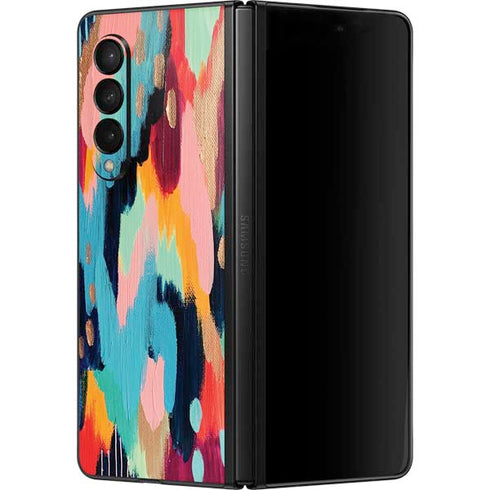 Etta Vee Color Melt Galaxy Z Fold3 5G Skin