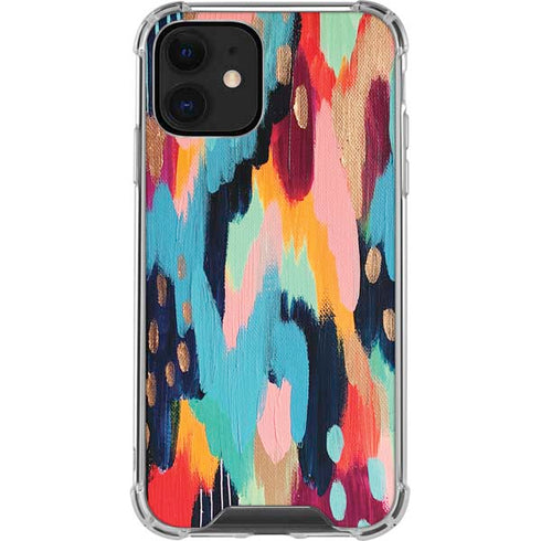 Etta Vee Color Melt iPhone 12 Clear Case